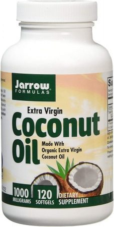 Jarrow Formulas Suplemento Dietético de Aceite Extra Virgen de Coco